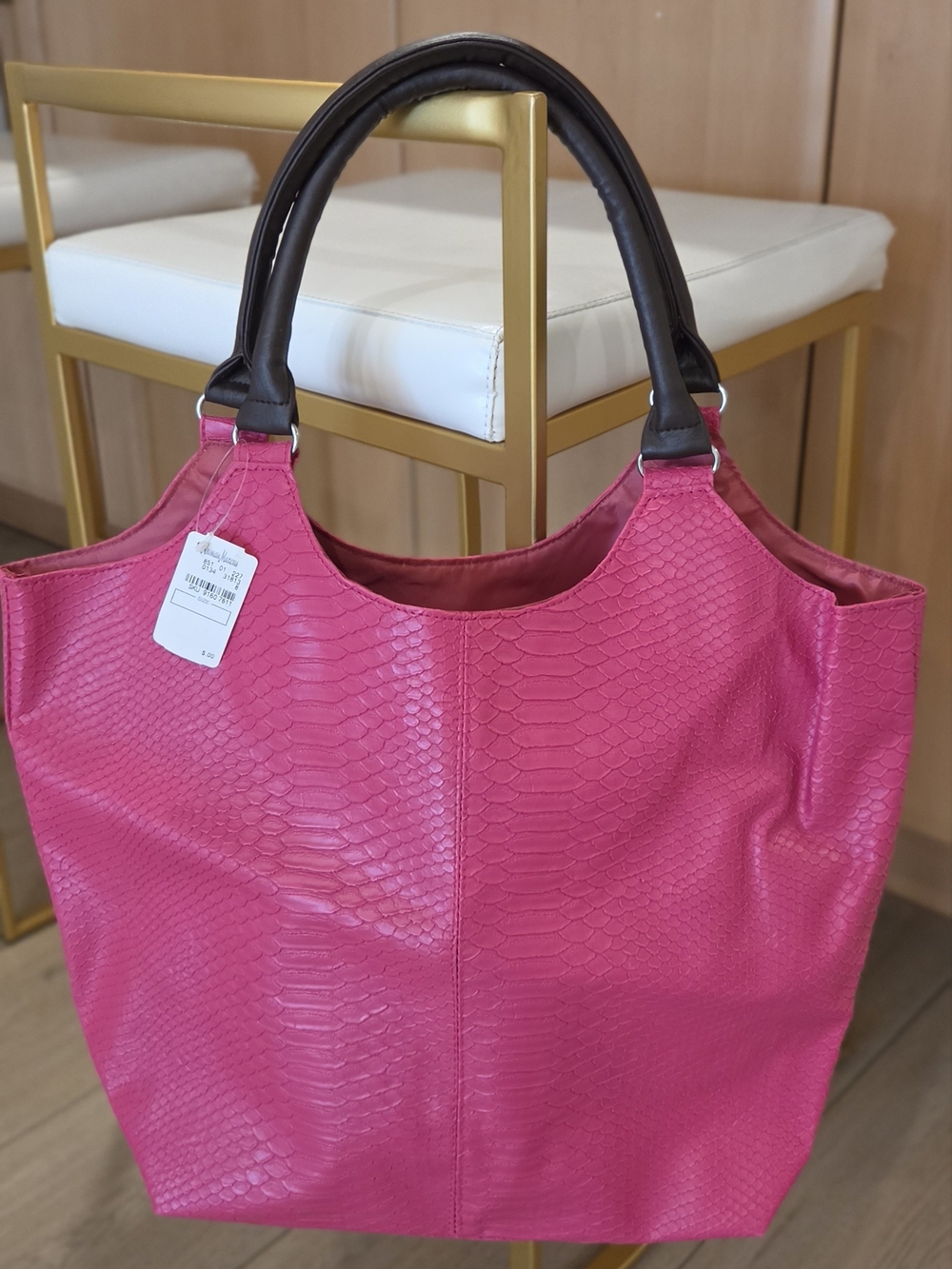 Brand New Neiman Marcus Large Pink Tote Bag